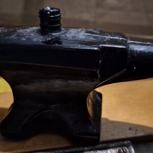 Avon Blacksmith's Anvil Decanter Held Leather Aftershave